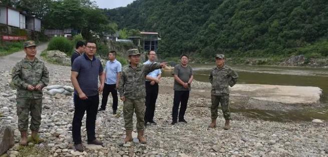 河南省西峡县军地结合构造防汛勘测